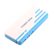 Powerbanka 26 800mAh modro-bílá