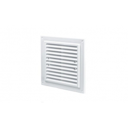 Kryt ventilátoru bílý 15x15