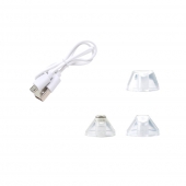 Vakuový čistič pleti na černé tečky