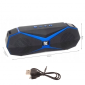 Přenosný Bluetooth reproduktor H18 černo modrý