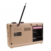 Přenosné radio CMIK MK-910BT zlaté