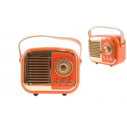 Bluetooth retro rádio BS-52D oranžové