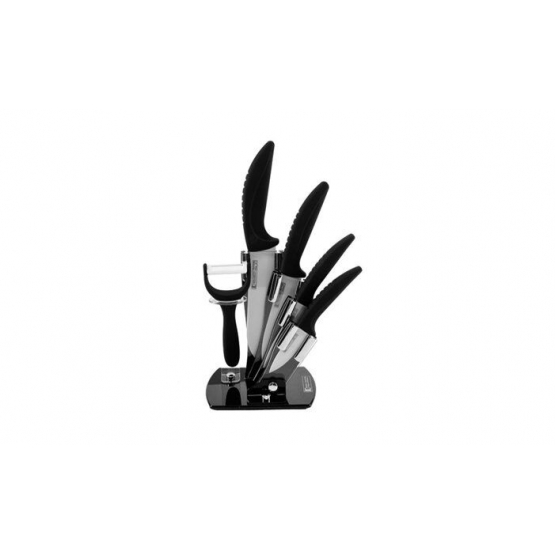 Keramické nože se stojánkem – Imeprial Collection - černé