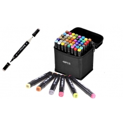 Sada oboustranných fixů 48ks