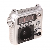 Přenosné radio CMIK MK-1066 stříbrné