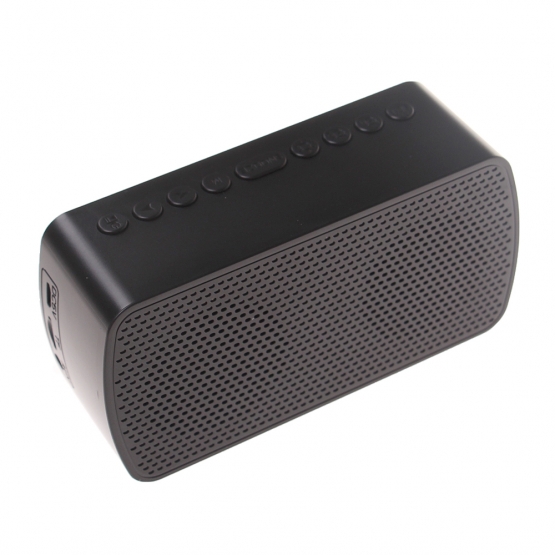 LED budík s displejem černý HT-5294