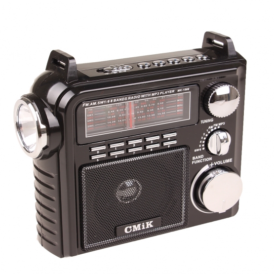 Přenosné radio CMIK MK-1066 černé