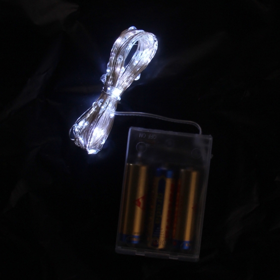 Vánoční LED dekorační řetěz 10 m