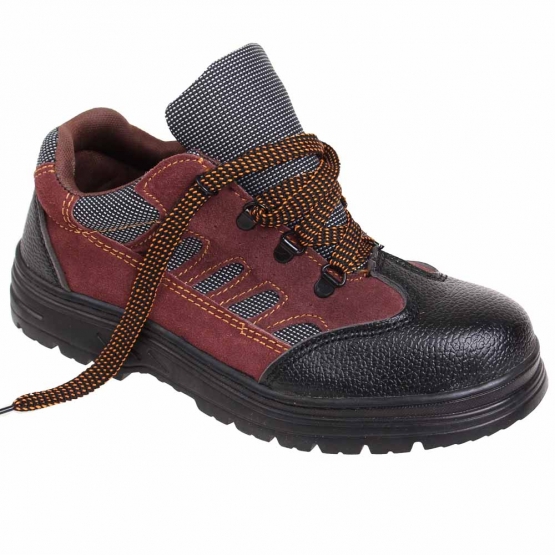 Pracovní boty kožené Red vel.43