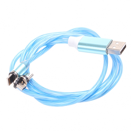 Magnetický USB kabel 3 v 1