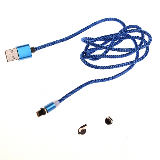 Magnetický USB kabel 3 v 1