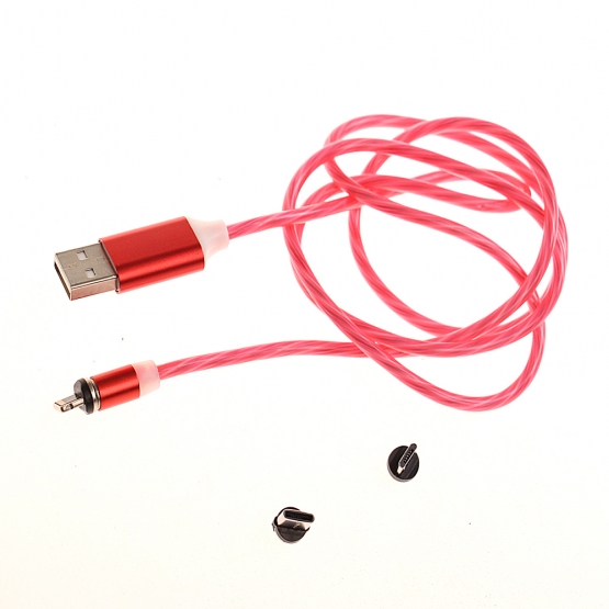 Magnetický USB kabel 3 v 1