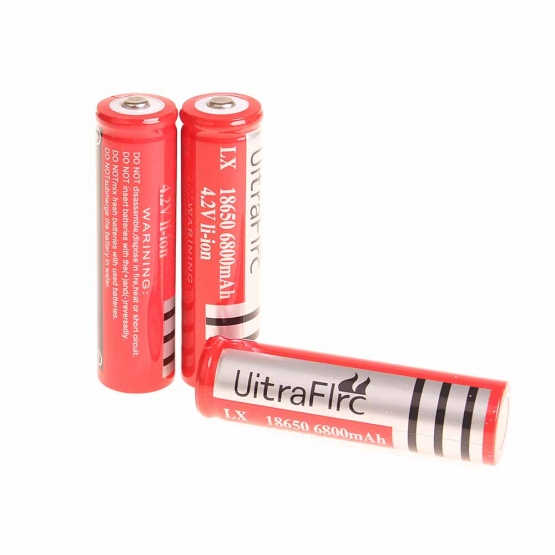 Náhradní baterie 6800 mAh červené