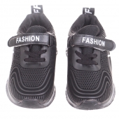Dětské svítící tenisky FASHION černé