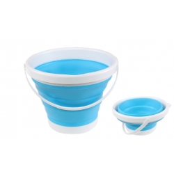 Skládací kbelík modrý