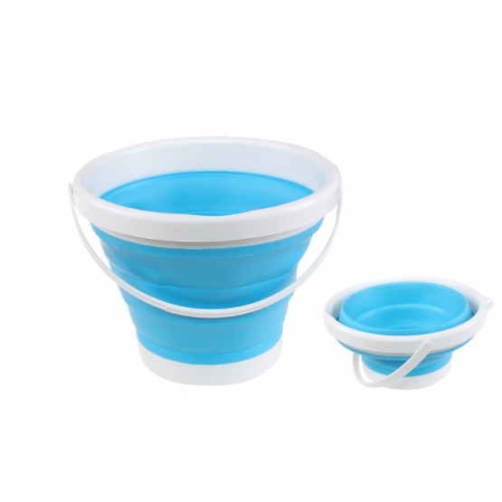 Skládací kbelík modrý