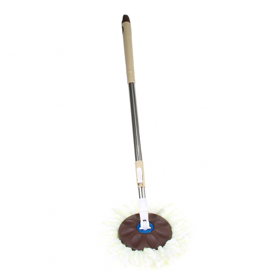 Rotační mop  360° + kbelík hnědý