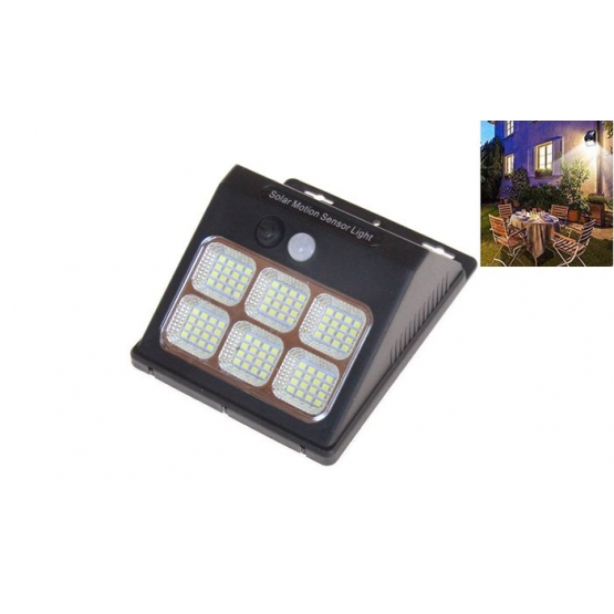 Solární světlo s detektorem pohybu 96 LED
