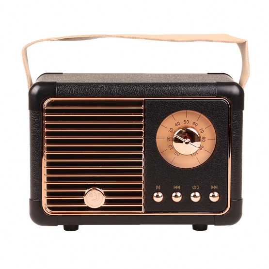 Bluetooth Retro radio HM11 PLUS černé