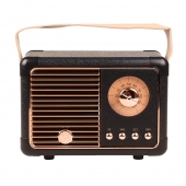 Bluetooth Retro radio HM11 PLUS černé