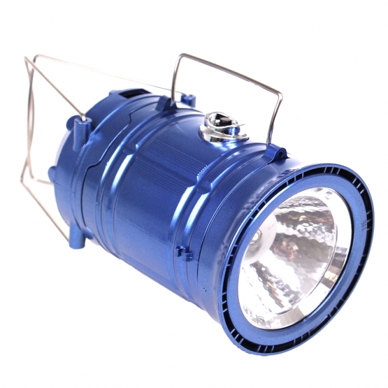 Solární kempingová lucerna SH-5800T modrá