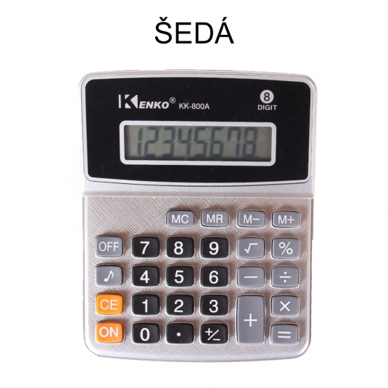 Elektronická kalkulačka KK-800A