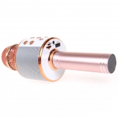 Karaoke mikrofon WS-858 rosegold