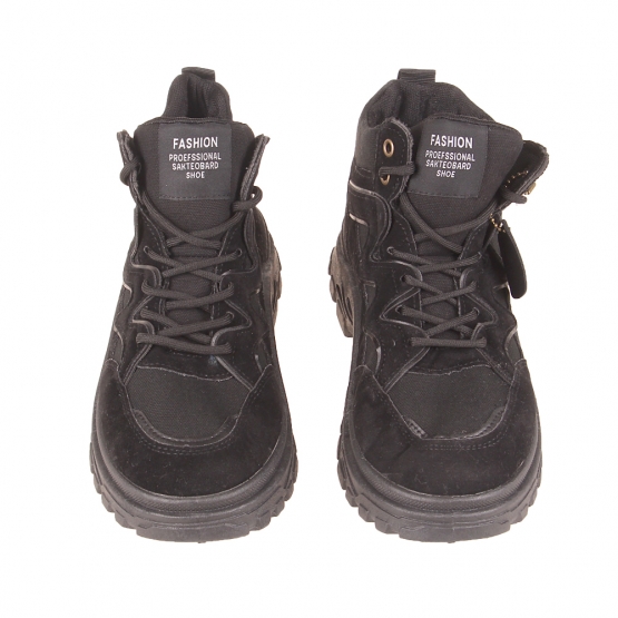 Boty kotníčkové FASHION černé vel.42