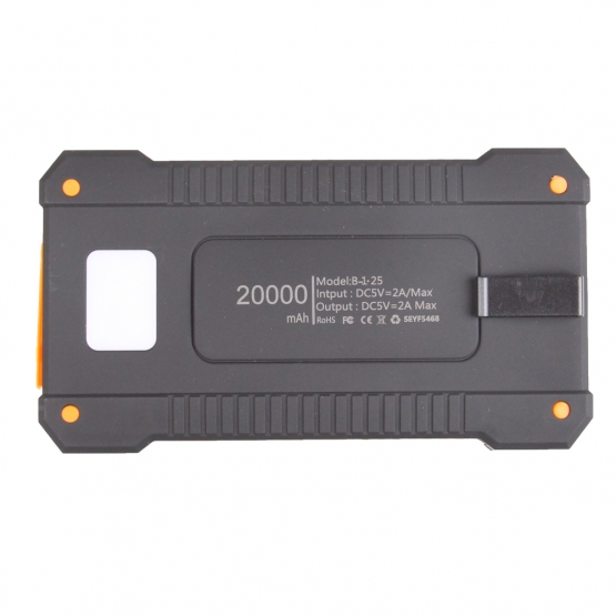 Solární nabíječka 20000 mAh