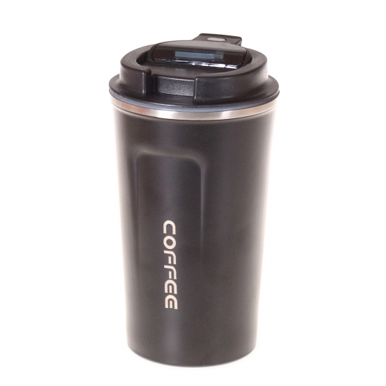 Termohrnek Coffee černý