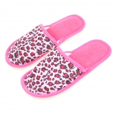 Pantofle domácí leopardí 36/37