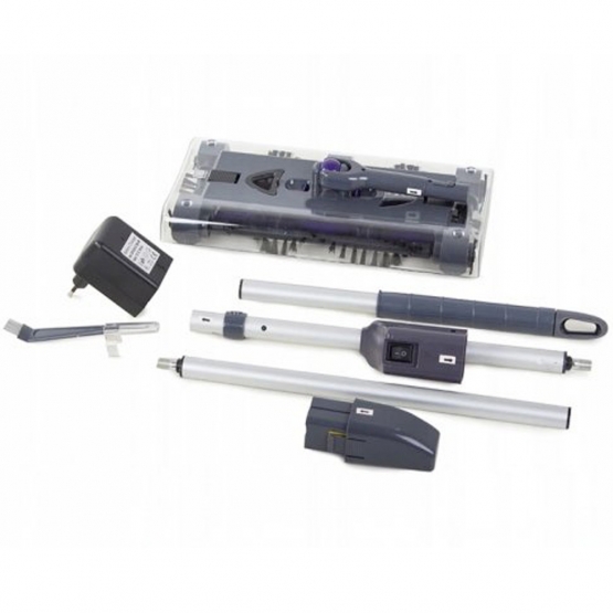 Elektrický zametač černofialový