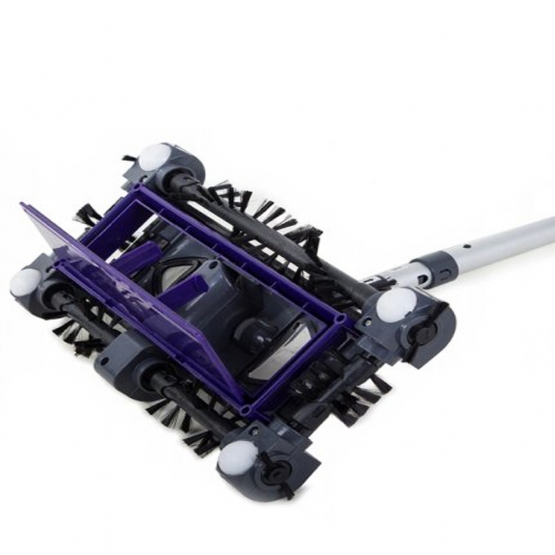 Elektrický zametač černofialový