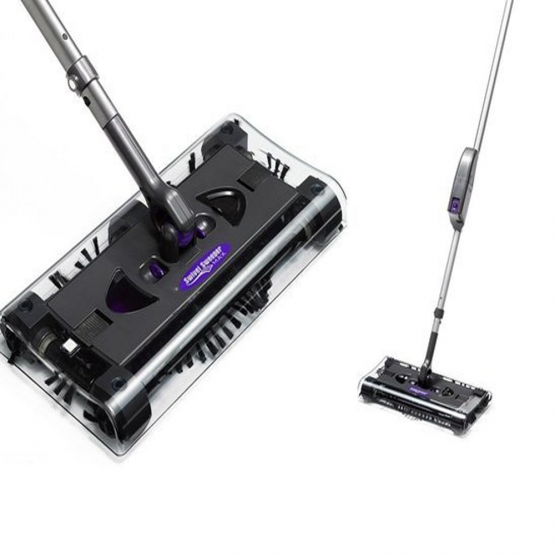 Elektrický zametač černofialový