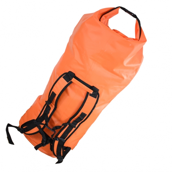 XXL nepromokavý batoh 90 l oranžový