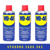3ks Univerzální mazivo WD-40 400 ml