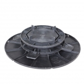 Teleskopický terč pod dlažbu H40/65 mm