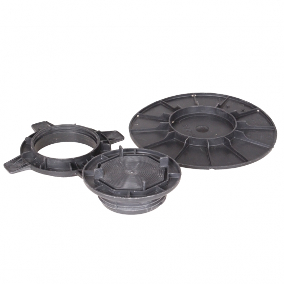 Teleskopický terč pod dlažbu H40/65 mm