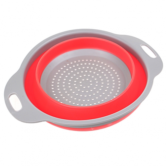 Skládací silikonový cedník velký