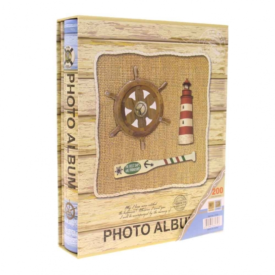 Fotoalbum Moře na 200 fotografií béžová