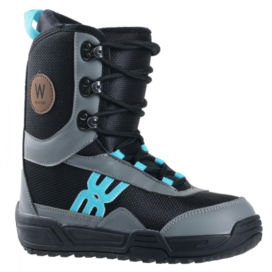 Snowboardové topánky Westige Bufo black / gray / blue 32