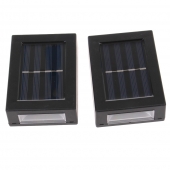 Solární LED osvětlení na zeď 2ks