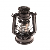 Petrolejová lampa 19 cm černá