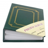 Fotoalbum na 100 fotografií zelené