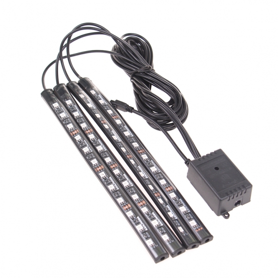 LED osvětlení interiéru auta