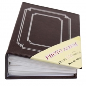 Fotoalbum na 100 fotografií hnědé