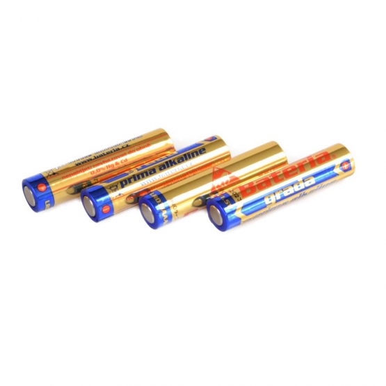 Alkalické baterie AAA LR03, 4ks 