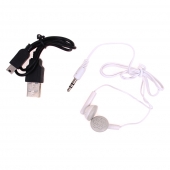 Mini MP3 přehrávač s displejem černý Mini MP3 přehrávač s displejem černý