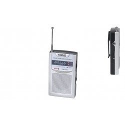Mini přenosné dvoupásmové rádio