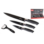 4-dílná sada nožů černá 4-dílná sada nožů černá